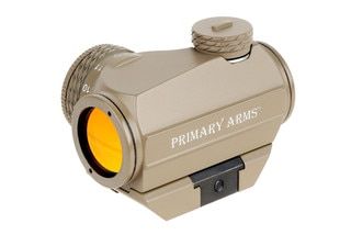 Primary Arms SLx Advanced Rotary Knob Microdot Red Dot Sight - FDE - OPEN BOX